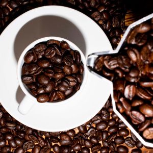 Cafea proaspat prajita